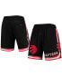 ფოტო #1 პროდუქტის Men's Black Toronto Raptors Chenille Shorts