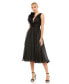 ფოტო #1 პროდუქტის Women's Plunging Ruffled A-Line Cocktail Dress