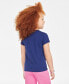 ფოტო #2 პროდუქტის Little Girls Happy Flowers Graphic T-Shirt, Created for Macy's