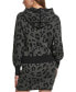 Women's Hooded Animal-Print Pullover Sweater