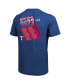 ფოტო #2 პროდუქტის Men's Threads Royal Texas Rangers 2023 World Series Champions Life Of The Party Tri-Blend Roster T-shirt