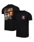 Men's Black Oregon State Beavers Vintage-Like Through the Years Two-Hit T-shirt