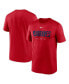 Фото #1 товара Men's Atlanta Braves Knockout Legend Performance T-Shirt