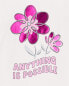 Kid Anything Is Possible Floral Long-Sleeve Tee 8