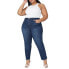 ფოტო #1 პროდუქტის Plus Size The Leigh Super Stretch Slim Jean