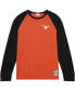 Фото #2 товара Men's Orange Texas Longhorns Legendary Slub Raglan Long Sleeve T-shirt