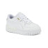 Фото #2 товара Puma Cali Dream Leather Platform Toddler Girls White Sneakers Casual Shoes 3856