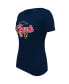 ფოტო #3 პროდუქტის Stadium Essential Women's Caitlin Clark Navy Indiana Fever Runaway T-Shirt