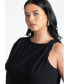 Plus Size Twist Shoulder Tee