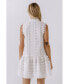 ფოტო #3 პროდუქტის Women's Lace Mini Dress