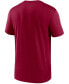 ფოტო #4 პროდუქტის Men's Burgundy Washington Football Team Logo Essential Legend Team Performance T-shirt