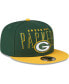 Фото #3 товара Men's Green, Gold Green Bay Packers Headline 9FIFTY Snapback Hat