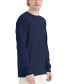 Фото #10 товара Unisex Garment Dyed Long Sleeve Cotton T-Shirt