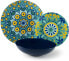 Фото #8 товара фарфоровый столовый сервиз Excelsa Mandala Mediterraneo из 18 предметов, многоцветный