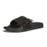 Фото #2 товара Puma Leadcat 2.0 Wae Graphic Slide Womens Black Casual Sandals 39095101