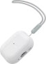 Фото #7 товара Spigen Etui ochronne na słuchawki Spigen Silicone Fit Strap do Apple AirPods Pro 1/2 white/grey ACS05811