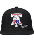 ფოტო #3 პროდუქტის Men's Black Philadelphia 76ers Hardwood Classics Timeline Fitted Hat