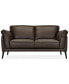 Фото #3 товара Keery 66.5" Leather Loveseat, Created for Macy's