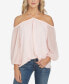 Фото #1 товара Women's Off-The-Shoulder Halter Neck Blouse