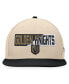 Men's Cream/Black Vegas Golden Knights Goalaso Snapback Hat