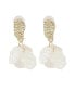 Фото #1 товара Women's Dented Drop Earrings