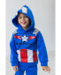 Фото #4 товара Toddler Boys Spider-Man Avengers Fleece Cosplay Pullover Hoodie and Jogger Pants Outfit Set to (2T - 18-20)