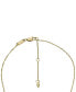 ფოტო #4 პროდუქტის Women's Disney x Fossil Special Edition Gold-Tone Stainless Steel Pendant Necklace