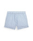 ფოტო #2 პროდუქტის Big Girls Striped Ruffled Cotton Seersucker Shorts
