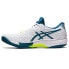 Кроссовки для тенниса Asics Solution Speed FF 2 White / Restful Teal, 40 - фото #4