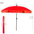 AKTIVE Ø200cm UV30 beach umbrella with inclinable mast