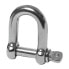 STOKER Straight galvanized shackle 3/4´´