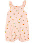 Фото #4 товара Baby Peach Snap-Up Cotton Romper 24M