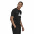 Фото #4 товара Футболка с коротким рукавом мужская Adidas Future Icons Logo Чёрный