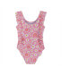 Фото #2 товара Toddler/Child Girls Ruffled One Piece Swimsuit