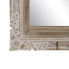 Настенное зеркало Белый Бежевый Стеклянный Древесина манго Деревянный MDF Вертикаль 61 x 10,79 x 38 cm