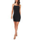 Women's Spaghetti Strap Bodycon Crepe Scuba Dress