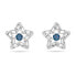 Фото #1 товара Swarovski Damen Ohrringe Ohrstecker Stella Verschiedene Schliffe, Blau, Rhodiniert 5639188