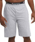 Фото #1 товара Men's Big & Tall Standard-Fit Jersey-Knit 9" Shorts