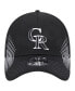 Фото #4 товара Men's Black Colorado Rockies Active Dash Mark 39THIRTY Flex Hat