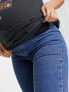 Topshop Maternity under bump mid blue Joni jeans