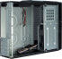 Inter-Tech IT-607 - Desktop - PC - Black - micro ATX - Mini-ITX - 1x 80 mm - 80 mm