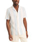 ფოტო #1 პროდუქტის Men's Classic-Fit Stretch Stripe Camp Shirt