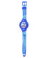 Kids Unisex Sega Sonic the Hedgehog Blue Silicone Strap Watch 35.5mm Set