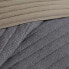 Фото #5 товара Madison Park 3pc Full/Queen Ashton Crinkled Microfiber Reversible Quilt Set