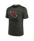 Фото #3 товара Men's Brown Arizona Cardinals 2022 Salute to Service Velocity Team T-shirt