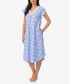 ფოტო #3 პროდუქტის Women's Cap Sleeve Nightgown