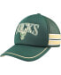 Фото #1 товара Men's Hunter Green Milwaukee Bucks Sidebrand Stripes Trucker Adjustable Hat