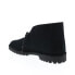 Фото #11 товара Clarks Desert Rock 26162705 Mens Black Suede Lace Up Chukkas Boots