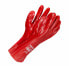 Фото #1 товара ПВХ перчатки красные длинные 35 см Roz 10