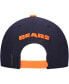 Men's Navy and Orange Chicago Bears 2-Tone Snapback Hat
